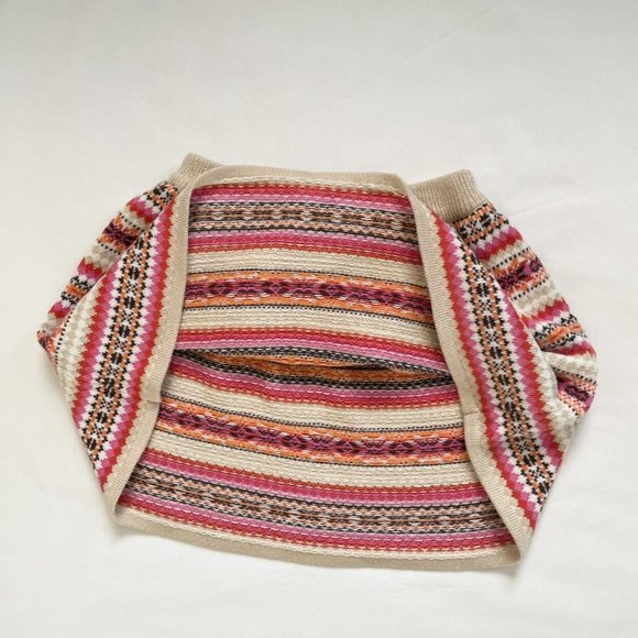 Oshkosh Sweater Striped Sparkly Holiday Skirt Kids Size 4 - Picture 11 of 11